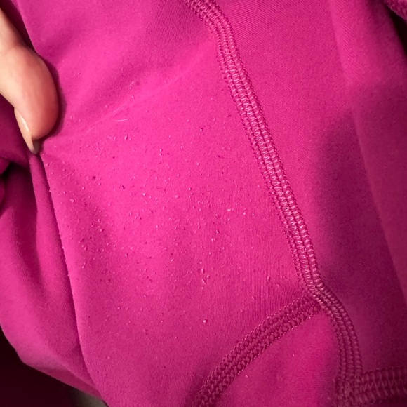 Lululemon Wunder Train High-Rise Crop 23” Ripened Raspberry Sz 18 - Picture 6 of 13